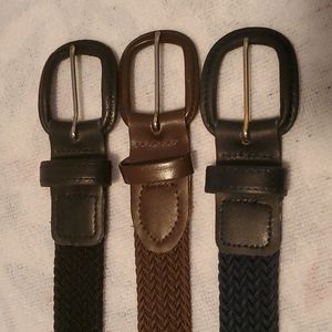 Set of 3 belts